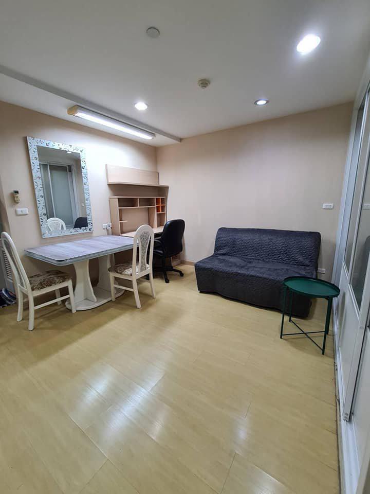 โครงการ คอนโด เดอะ สเตชั่น Condo The Station  ขนาด Studio 1 ห้องนอนมีประตู slide กันห้อง Studio 1 bedroom has a sliding doo...