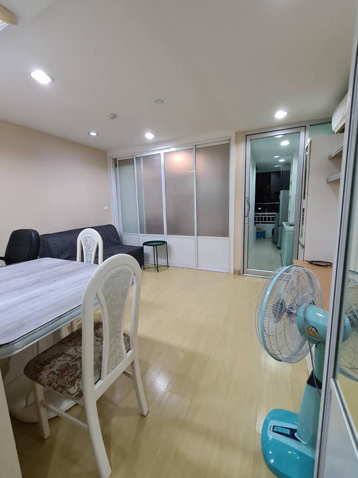 โครงการ คอนโด เดอะ สเตชั่น Condo The Station  ขนาด Studio 1 ห้องนอนมีประตู slide กันห้อง Studio 1 bedroom has a sliding doo...