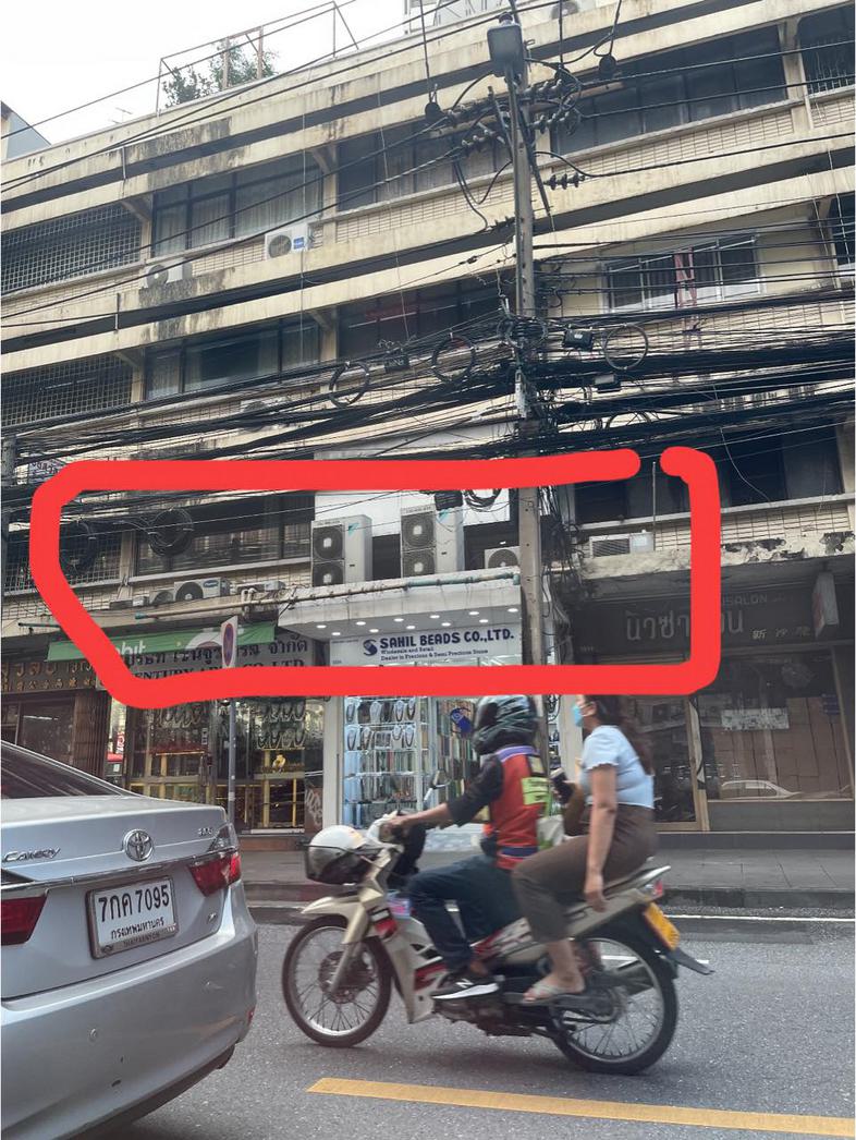 โครงการ ให้เช่าตึก ริมถนน หน้าอัสสัมชัญบางรัก Building for rent on the roadside in front of Assumption College Bang Rak ขนา...