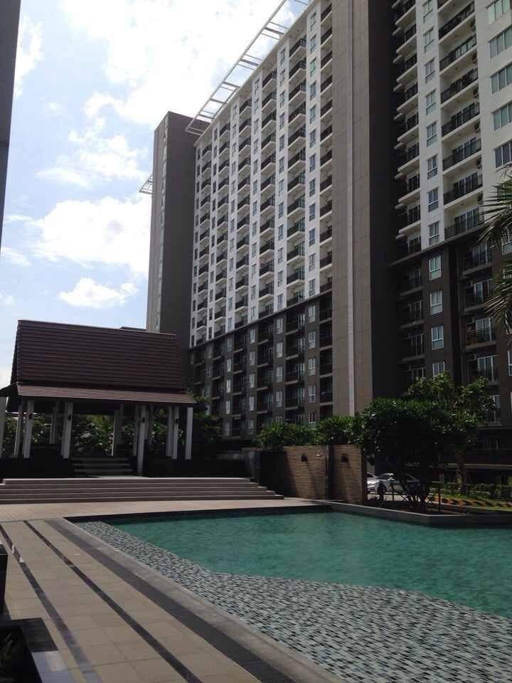 Project The parkland lake side Srinakarin  Size  37.8 sq.m. คอนโดให้เช่า
