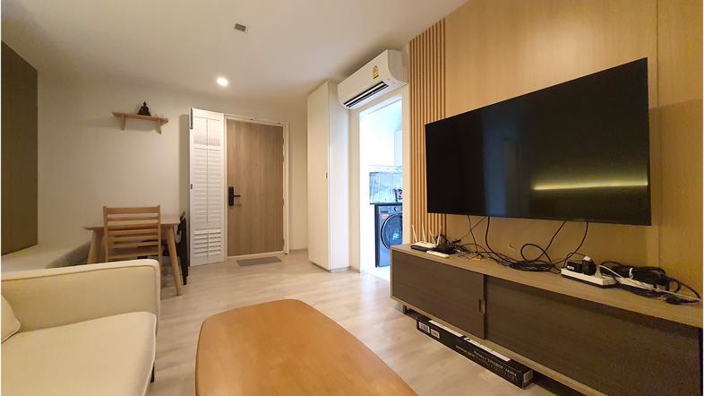 Project Chambers Cher Condo Ratchada-Ramintra Size 2 bedrooms, 2 bathrooms, 2 parking spaces 59.38 sq.m. (ค่าโอน คนละครึ่ง)...