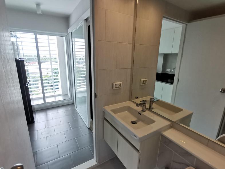 Project Condo U Kaset-Nawamin Lat Pla Khao 58 Size 1 BEDROOM 26.5 sq.m. พร้อมอยู่​!!
เฟอร์นิเจอร์ครบ​​พร้อมเครื่องใช้ไฟฟ้า​...