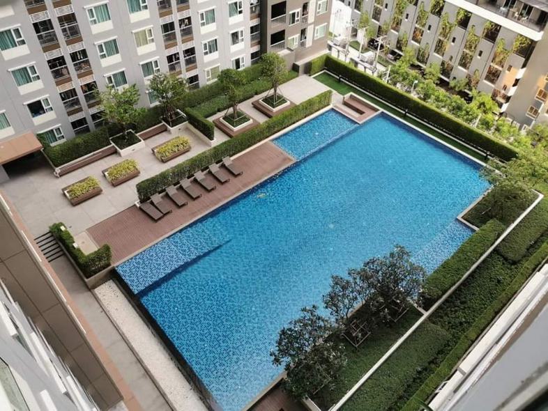 โครงการ คอนโด แอสปาย เอราวัณ  Aspire Erawan Condo ขนาด 2 ห้องนอน 1 ห้องน้ำ 1 ห้องรับแขก  2 bedrooms, 1 bathroom, 1 living r...